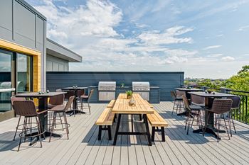 Rooftop Deck And Sitting at The Beeker, Columbus, 43201